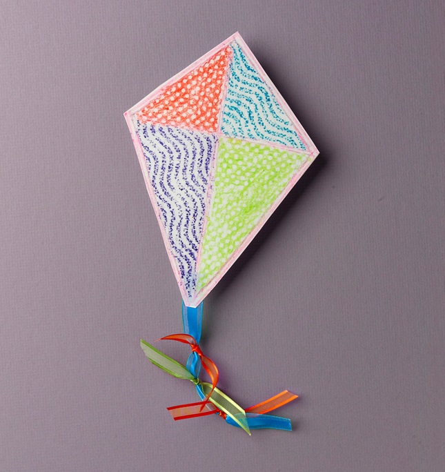 Texture Rubbing Mini-Kite | crayola.com
